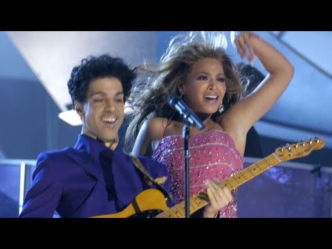 (4K) Beyonce and Prince opening the The 46th Annual GRAMMY Awards at Staples Center