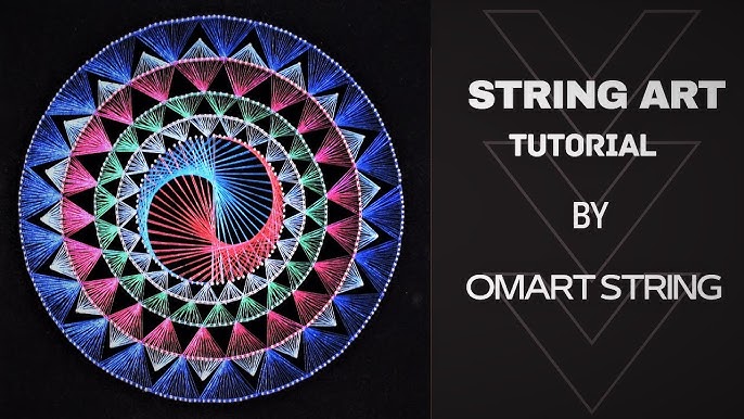 String Art; I Discovered the Secret to Making Beautiful DIY MANDALA Art! - YouTube string-art-i-discovered-the-secret-to-making-beautiful-diy-mandala-art-youtube