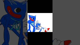Im Blue (speed paint) #sonicthehedgehog #huggywuggy