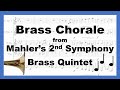 Mahler Symphony No. 2 Brass Chorale
