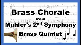 Mahler Symphony No. 2 Brass Chorale