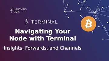 Navigating Your Node with Terminal #3: Insights, Forwards, and Channels