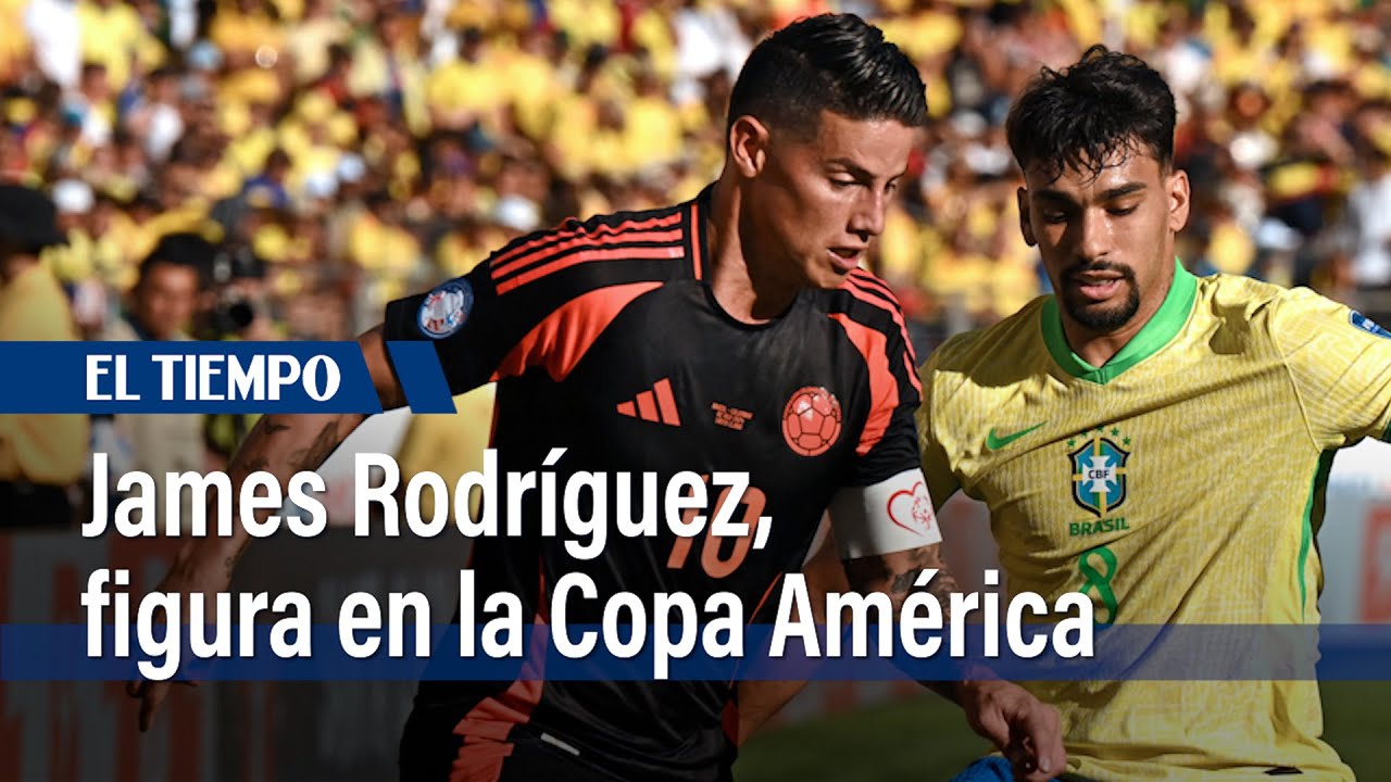 James Rodríguez, otra vez la figura de Colombia en la Copa América | El ...