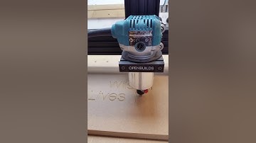 V carve using Cut 2D on Ooznest Workbee