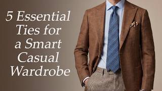 5 Ties That Instantly Elevate Smart Casual Outfits