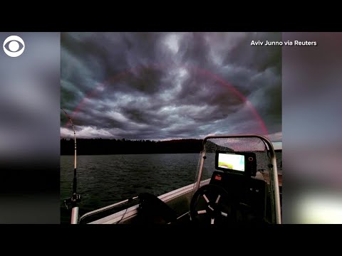 Video: Red Rainbow Over The Netherlands - Alternative View