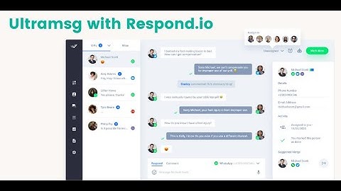 Create a Ultramsg channel and integrate WhatsAPP API with respond.io