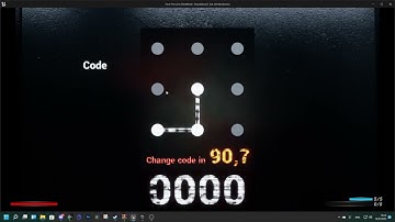 Unreal Engine 5 - "хакабельный" кодовый замок v1.0