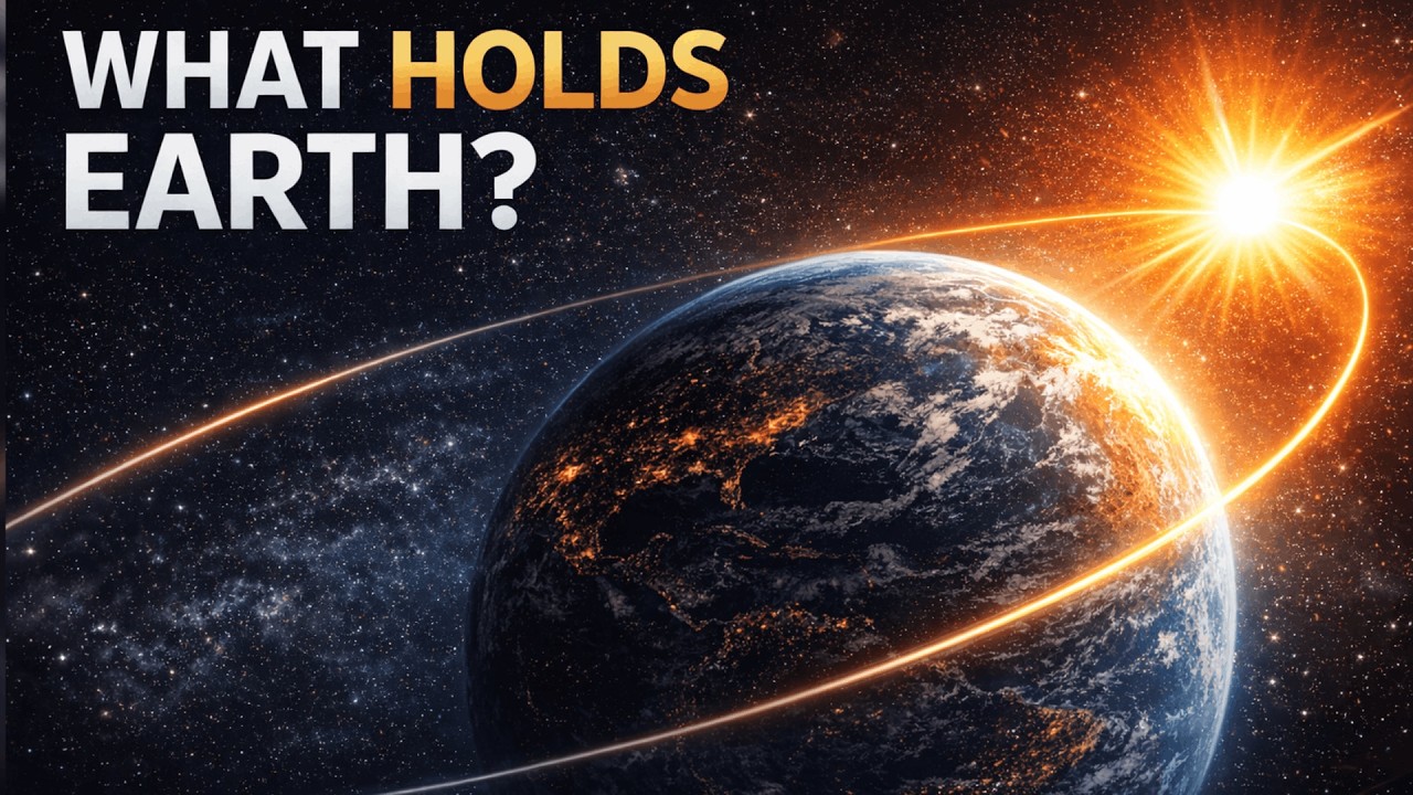 Что удерживает Землю на орбите вокруг Солнца?
