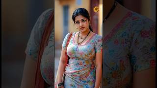 Elegant Grey Multicolor Printed Saree Village Look For Graceful Women