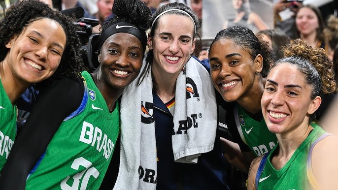 Caitlin Clark hits insane 36-foot 3-pointer in Iowa return with Fever that  had it all - YouTube