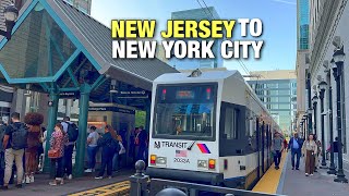 New Jersey Jersey City to Midtown Manhattan LIVE on Tuesday & NY Waterway Ferry Ride (May 7, 2024)