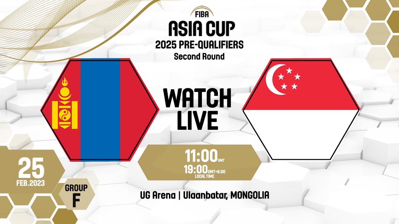 Mongolia v Singapore Full Basketball Game FIBA Asia Cup 2025 Pre-Qualifiers