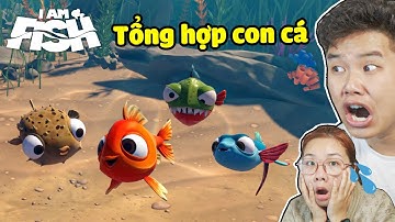 Tôi Là 4 Con Cá Một Lúc Siêu Khó Thành Công Về Biển !? bqThanh và Ốc Chơi I Am Fish - Part 5