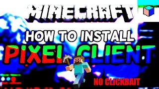 HOW TO INSTALL PIXEL CLIENT FOR PVP|| @silentlevelofficial