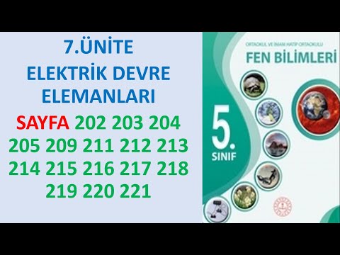 5. SINIF FEN SAYFA 202 203 204 205 209 211 212 213 214 215 215 216 217   219 220 221