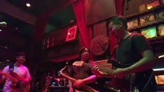 Video thumbnail of "Run For Cover (Marcus Miller) - Phrima’s Band Live At Saxophone Pub 14/1/2018"