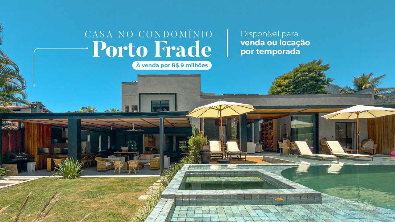 Casa à venda ou locação no Condomínio Porto Frade | Angra dos Reis