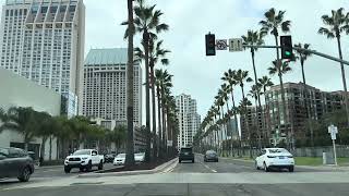San Diego Airport Car Rental Driving Directions from Airport to Downtown