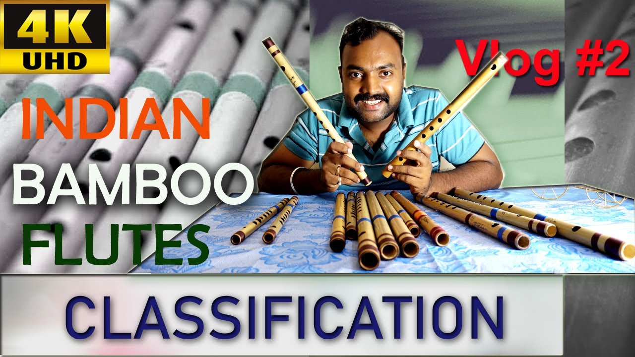 Types Of Indian Bamboo Flutes MalayalamVlog 2 Vishnu Prabha