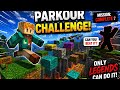 Only Legends Can Complete This Parkour 😈🔥 (Impossible Challenge)