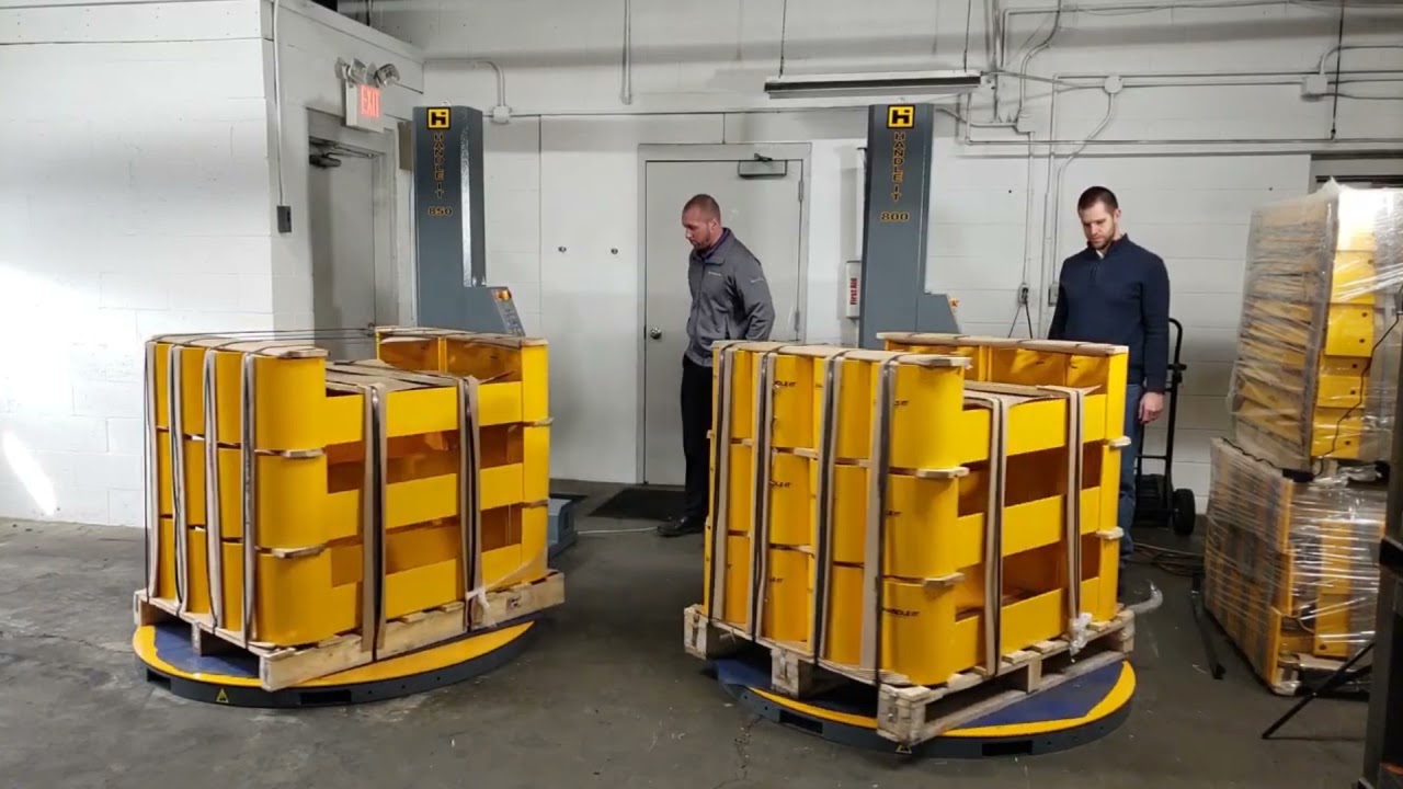 Handle-It | 850PS (Powered Prestretch) vs 800 (Non-Prestretch) Comparison Video