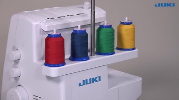 2. Juki MO-80CB - Threading