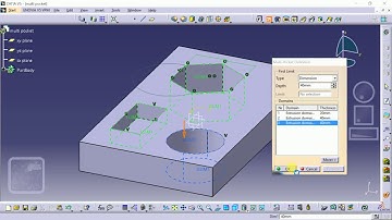 multi pocket design in CATIA V5