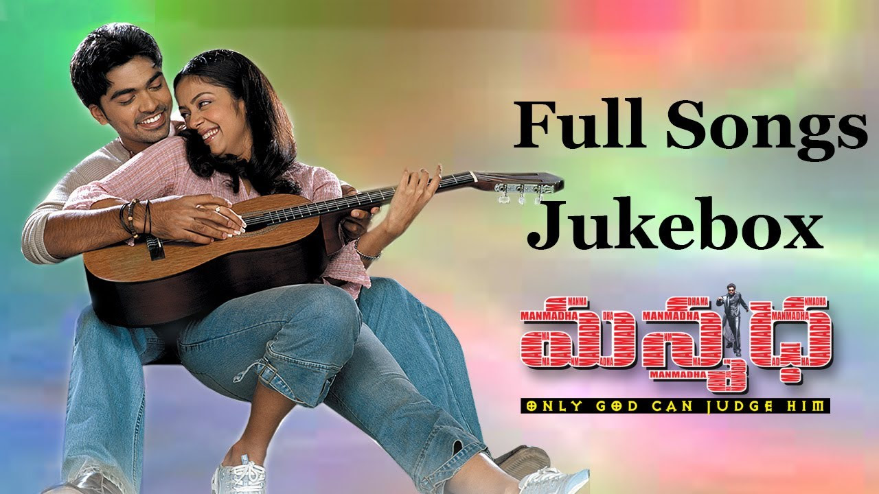 Manmadha Telugu Movie  Full Songs Jukebox  Shimbhu Jyothika