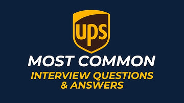 UPS Interview Questions and Answers for 2025