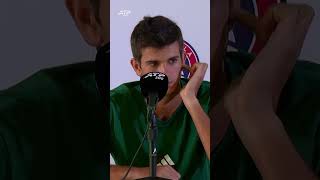 Jodar on rain delays and wrist injury after losing the Mubadala DC Open final
