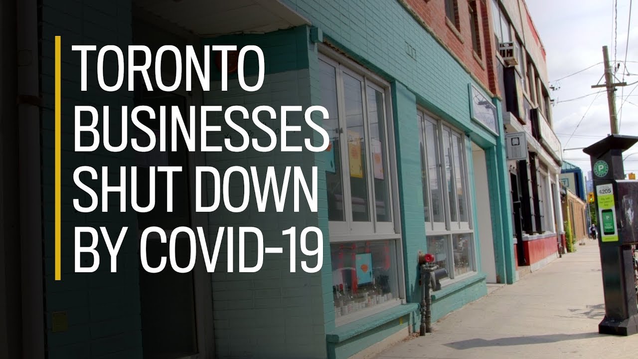 This is what downtown Toronto looks like now that many businesses have