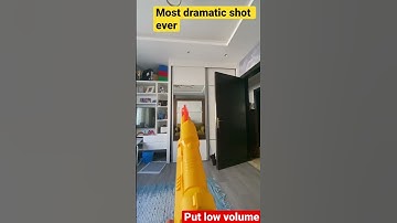 Slow motion nerf gun shot #shorts