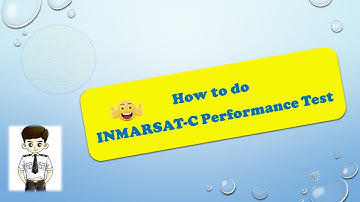 How to do JRC Inmarsat C Performance Test!