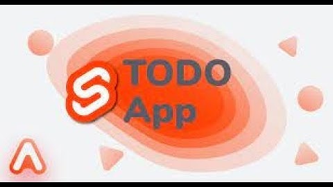 How to make todo app in sveltejs || Svelte Todo app 🔥🔥🔥🔥