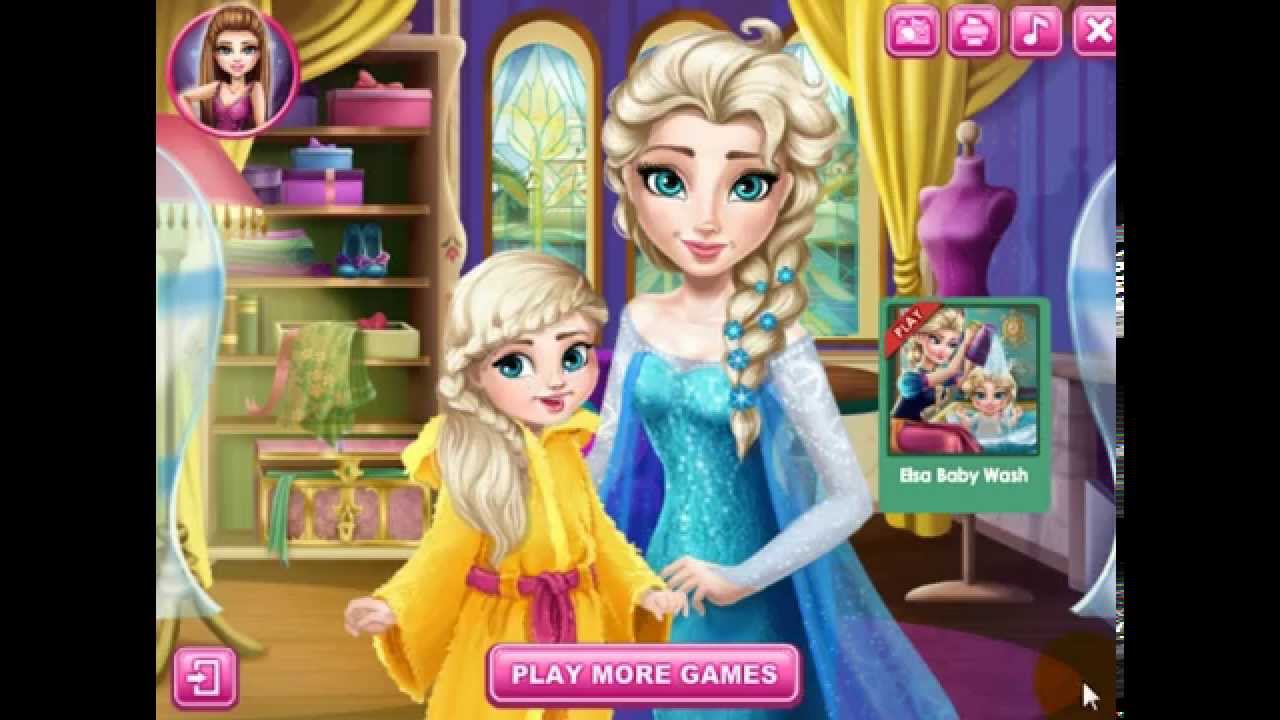 Disney Frozen Game - Frozen Elsa And Baby Real Makeover Online Videos ...