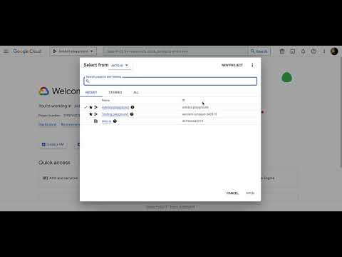 Project ID in GCP