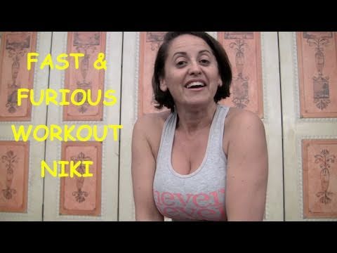 FAST and FURIOUS FITNESS WORKOUT with NIKI - YouTube
