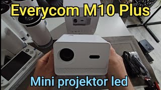 Projektor Led Everycom M10 Plus duża konkurencja dla Hy300 P30 Hy310w i Hy300 Plus