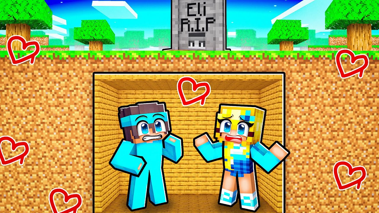 Eli is Buried Alive With CRAZY BLUE!