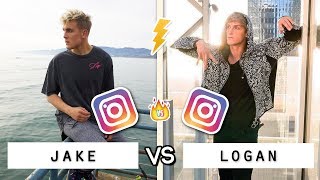 JAKE vs LOGAN Instagram Video Battle / Who's the Best