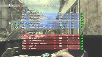 【COD：MW3：part40】オパシのゲーム実況～変態装備で殴り倒せ！8k4d～【S&D】