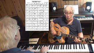 HOW ABOUT YOU ? ( TvdH ) Jazz guitar &amp; piano cover ( Jimmy Van Heusen )