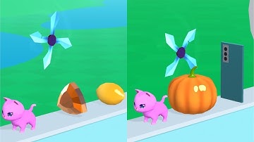 Dont Slice The Cats - Very Satisfying And Relaxing ASMR Slicing Game