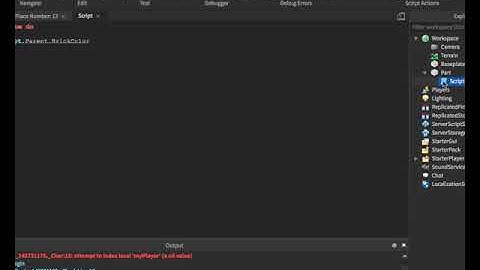 How to make a color changing block in roblox studio!