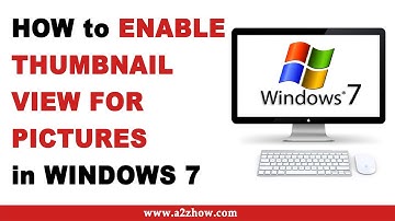 How to Enable Thumbnail View for Pictures in Windows 7