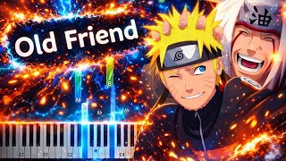 Naruto Shippuden - Old Friend Piano Tutorial