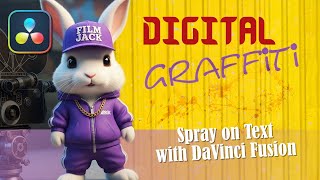 How to Animate Graffiti Text – DaVinci Fusion Tutorial (Python Style!)