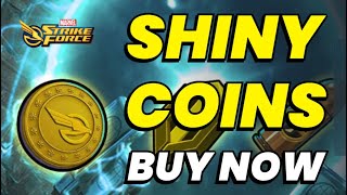 BUY NOW with SHINY COINS! DO NOT MISS OUT & MAXIMIZE VALUE! SHINY STORE TRAPS | MARVEL Strike Force