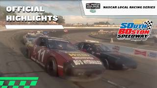 NASCAR Local Racing Series: Feature action from South Boston Speedway, July 11th